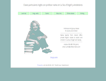 Tablet Screenshot of profesornativo.com